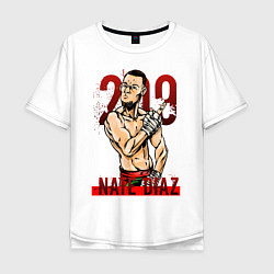 Мужская футболка оверсайз Нейт Диас 209