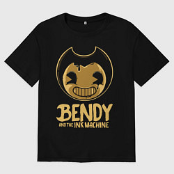 Мужская футболка оверсайз Bendy And The Ink Machine