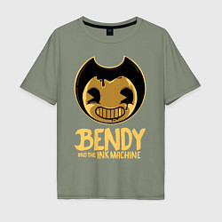 Мужская футболка оверсайз Bendy And The Ink Machine