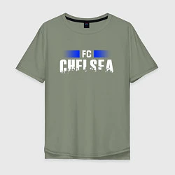 Мужская футболка оверсайз FC Chelsea