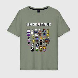 Мужская футболка оверсайз UNDERTALE