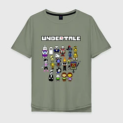 Мужская футболка оверсайз UNDERTALE