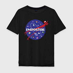 Мужская футболка оверсайз IMPOSTOR NASA