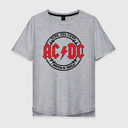 Мужская футболка оверсайз ACDC