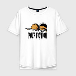 Мужская футболка оверсайз Pulp fiction