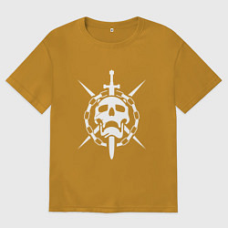 Футболка оверсайз мужская DESTINY 2, цвет: горчичный