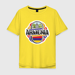 Мужская футболка оверсайз Армения