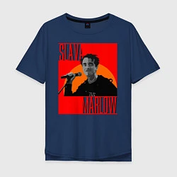 Мужская футболка оверсайз SLAVA MARLOW