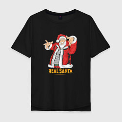 Мужская футболка оверсайз ReaL SANTA