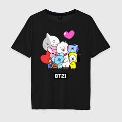 Мужская футболка оверсайз BT21