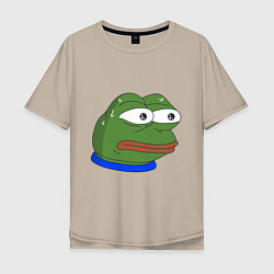 Мужская футболка оверсайз Pepe MonkaS