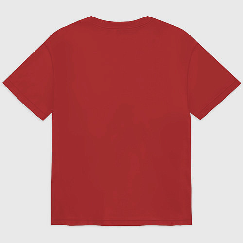 Мужская футболка оверсайз NIER AUTOMATA / Красный – фото 2