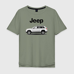 Мужская футболка оверсайз Jeep