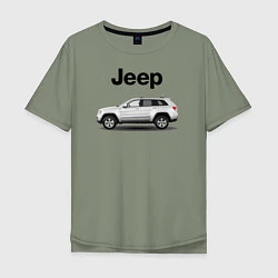 Мужская футболка оверсайз Jeep