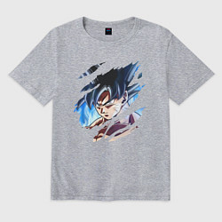 Футболка оверсайз мужская Dragon Ball, цвет: меланж