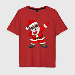 Мужская футболка оверсайз Dabing Santa