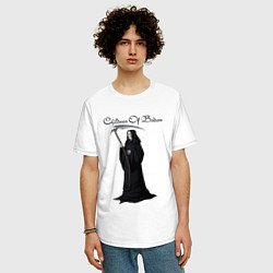 Футболка оверсайз мужская Children of Bodom Z, цвет: белый — фото 2