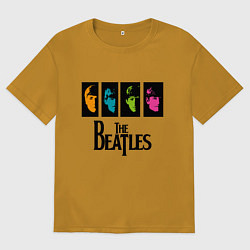 Мужская футболка оверсайз Всемирный день The Beatles