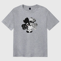 Футболка оверсайз мужская Аста, цвет: меланж