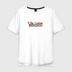 Мужская футболка оверсайз Valheim Валхейм