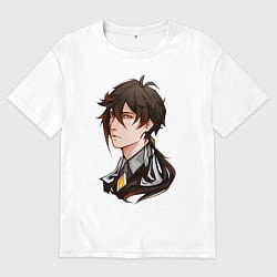 Мужская футболка оверсайз Чжун Ли