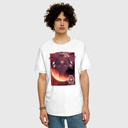 Футболка оверсайз мужская Star Citizen The Hammerhead, цвет: белый — фото 2