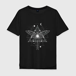 Мужская футболка оверсайз Геометрия астрал и душа