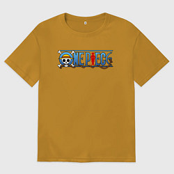 Мужская футболка оверсайз ONE PIECE ВАН ПИС