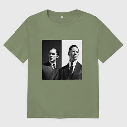 Футболка оверсайз мужская Tom hardy, цвет: авокадо