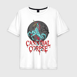 Мужская футболка оверсайз Cannibal Corpse Труп Каннибала Z