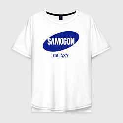 Мужская футболка оверсайз Samogon galaxy