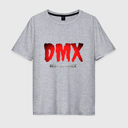 Мужская футболка оверсайз DMX - Rest In Peace