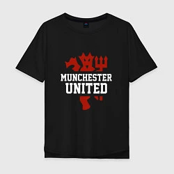 Мужская футболка оверсайз Manchester United Red Devils
