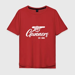 Мужская футболка оверсайз Gunners Arsenal