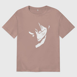 Мужская футболка оверсайз Луффи из аниме One Piece