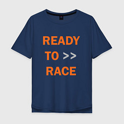 Мужская футболка оверсайз KTM READY TO RACE спина Z