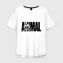 Мужская футболка оверсайз ANIMAL ЭНИМАЛ