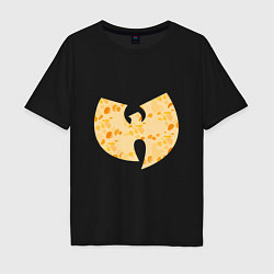 Футболка оверсайз мужская Wu-Tang Cheese, цвет: черный