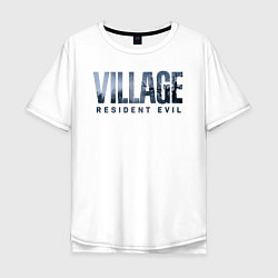 Мужская футболка оверсайз Resident Evil Village Хоррор