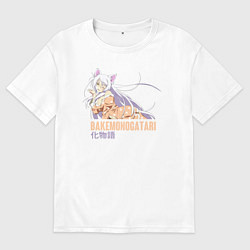 Футболка оверсайз мужская Истории монстров, цвет: белый