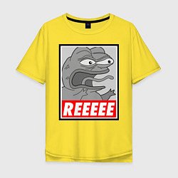 Мужская футболка оверсайз Pepe trigger