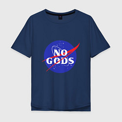 Мужская футболка оверсайз No Gods