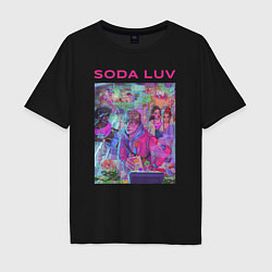 Мужская футболка оверсайз SODA LUV