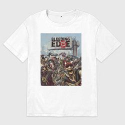 Мужская футболка оверсайз Bleeding Edge