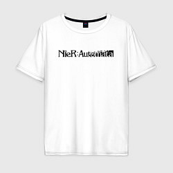 Мужская футболка оверсайз Nier Automata Logo Z