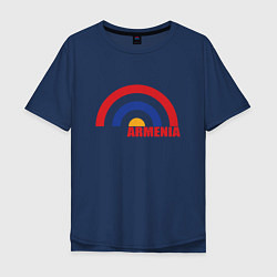 Мужская футболка оверсайз Армения Armenia