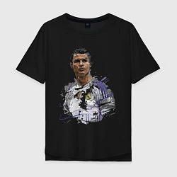 Мужская футболка оверсайз Cristiano Ronaldo Manchester United Portugal