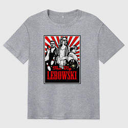 Мужская футболка оверсайз Большой Лебовский