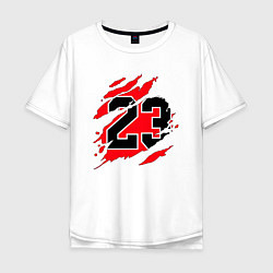 Мужская футболка оверсайз Bulls 23