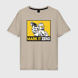 Мужская футболка оверсайз Mark It Zero Большой Лебовски